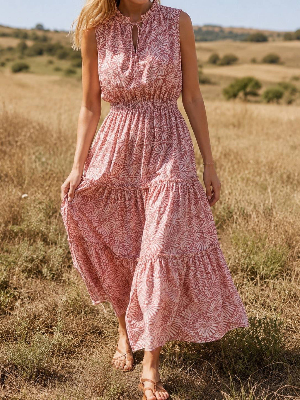 Lily Sleeveless Maxi Dress