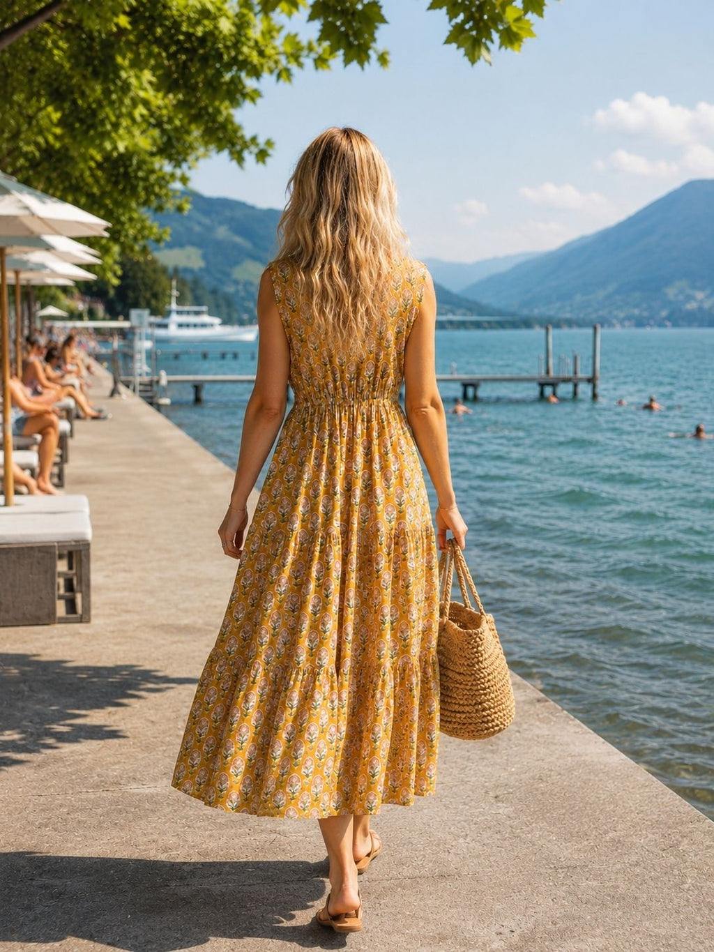 Lily Sleeveless Maxi Dress